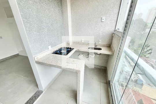 Varanda gourmet de apartamento à venda com 1 quarto, 33m² em Santana, São Paulo