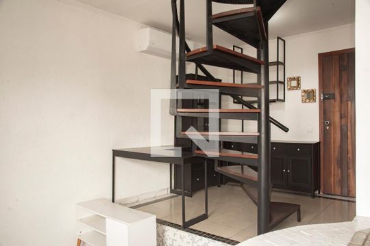 Sala de apartamento para alugar com 1 quarto, 79m² em Vila Clementino, São Paulo