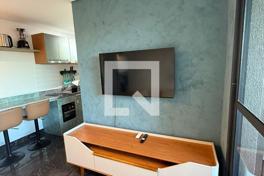Sala de apartamento para alugar com 1 quarto, 34m² em Butantã, São Paulo