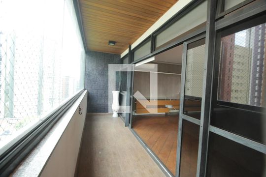 Varanda da Sala de apartamento à venda com 5 quartos, 266m² em Jardim, Santo André