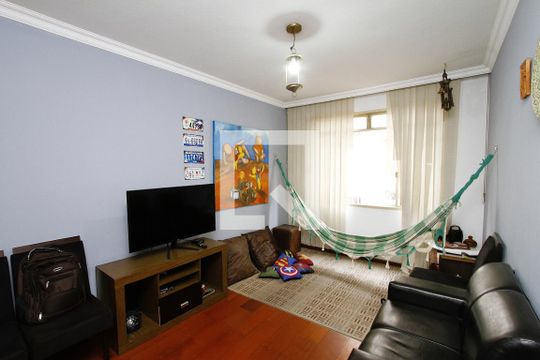 Sala de apartamento para alugar com 3 quartos, 90m² em Lourdes, Belo Horizonte