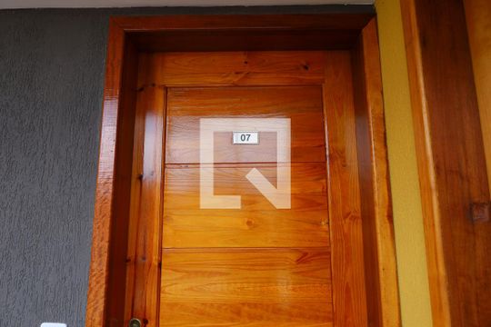 Área comum - Porta do apto de apartamento para alugar com 2 quartos, 36m² em Cidade Antônio Estêvão de Carvalho, São Paulo