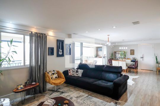 Sala de apartamento à venda com 3 quartos, 172m² em Jardim São Caetano , São Caetano do Sul