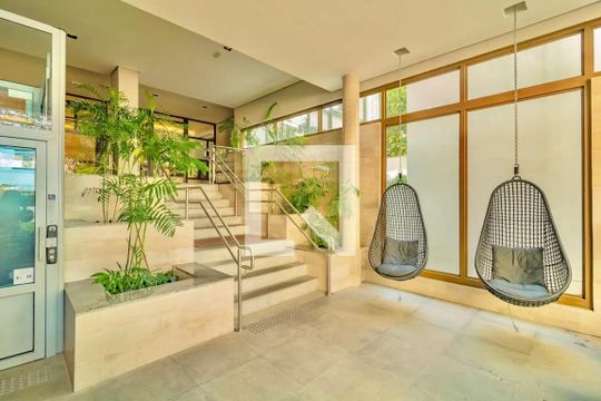 Hall de entrada de kitnet/studio para alugar com 1 quarto, 26m² em Vila Clementino, São Paulo