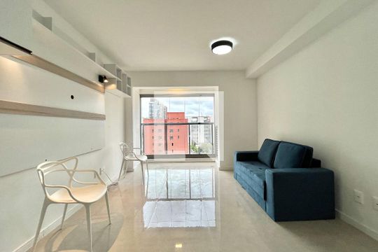 Sala de kitnet/studio para alugar com 1 quarto, 26m² em Vila Clementino, São Paulo