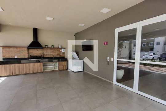 Área comum - Churrasqueira de apartamento para alugar com 2 quartos, 43m² em Jardim Monte Alegre, Taboão da Serra