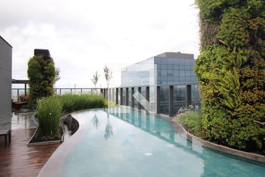 Área comum - Piscina de kitnet/studio para alugar com 0 quarto, 26m² em Três Figueiras, Porto Alegre