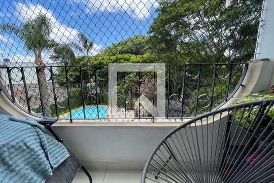 Varanda da Sala de apartamento à venda com 2 quartos, 56m² em Jaguaré, São Paulo