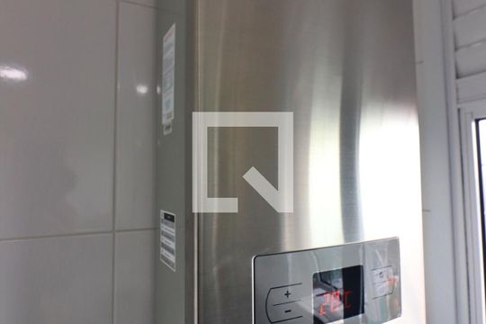 Cozinha e Área de Serviço de apartamento à venda com 1 quarto, 61m² em Jardim do Mar, São Bernardo do Campo
