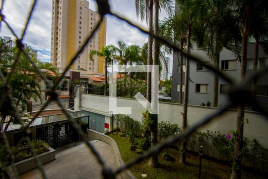 Vista da varanda de apartamento à venda com 3 quartos, 89m² em Vila Gilda, Santo André