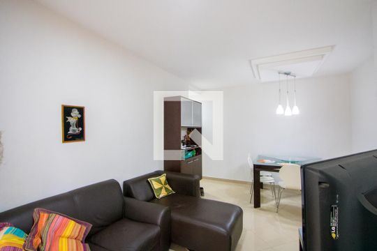 Sala de apartamento à venda com 3 quartos, 89m² em Vila Gilda, Santo André