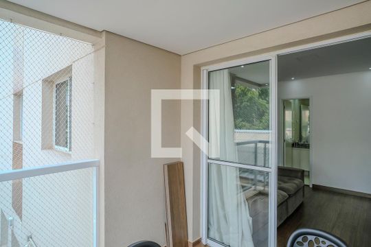 Varanda de apartamento à venda com 1 quarto, 36m² em Rudge Ramos, São Bernardo do Campo