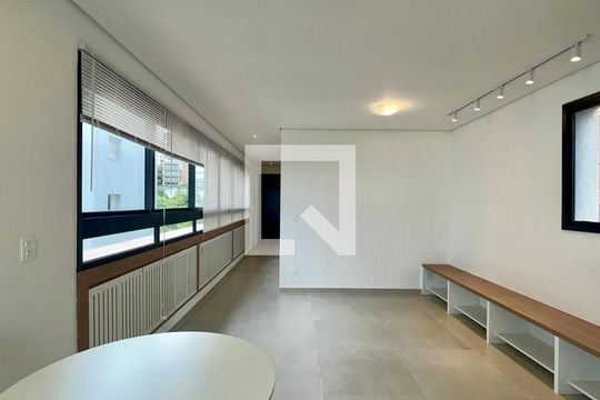 Sala de apartamento à venda com 1 quarto, 60m² em Pinheiros, São Paulo