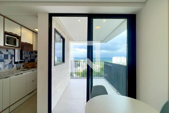Varanda de apartamento à venda com 1 quarto, 60m² em Pinheiros, São Paulo