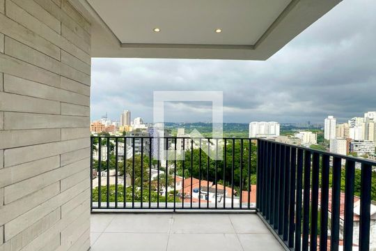 Varanda de apartamento à venda com 1 quarto, 60m² em Pinheiros, São Paulo