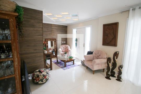 Sala de chá de casa de condomínio para alugar com 4 quartos, 600m² em Jacarepaguá, Rio de Janeiro
