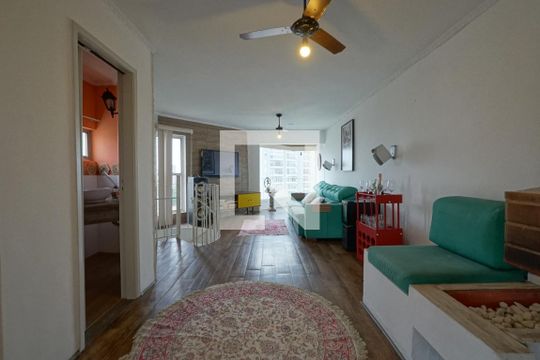 Sala Cobertura de apartamento à venda com 3 quartos, 136m² em Vila Monumento, São Paulo