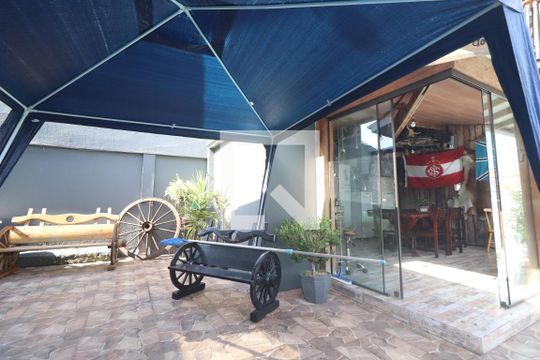 Área comum - Piscina de casa à venda com 4 quartos, 182m² em Guarani, Novo Hamburgo