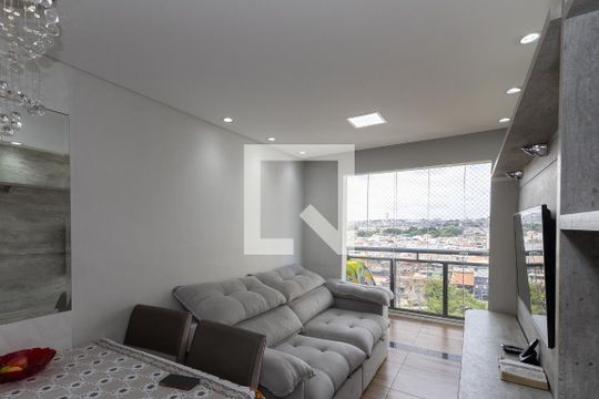Sala  de apartamento à venda com 2 quartos, 48m² em Parque Edu Chaves, São Paulo