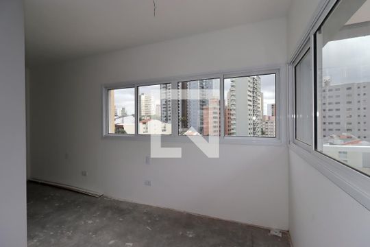 Quarto de apartamento para alugar com 1 quarto, 49m² em Jardim Bela Vista, Santo André