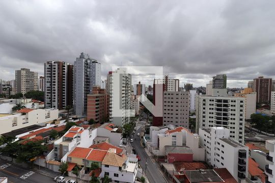 Sacada da Sala de apartamento para alugar com 1 quarto, 49m² em Jardim Bela Vista, Santo André