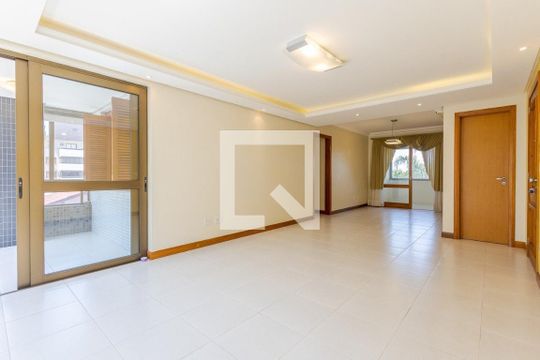 Sala  de apartamento para alugar com 3 quartos, 118m² em Jardim Itu, Porto Alegre