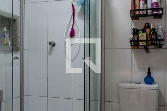 Banheiro da Suíte de casa à venda com 3 quartos, 174m² em Salgado Filho, Belo Horizonte