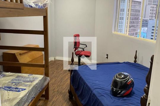 Sala/Quarto de apartamento à venda com 1 quarto, 33m² em Centro Histórico de São Paulo, São Paulo