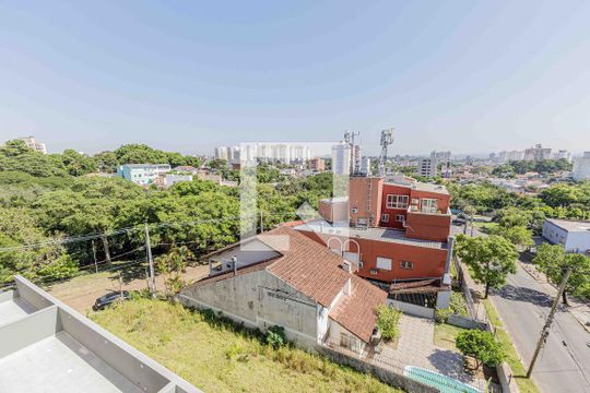Vista da Sala de apartamento à venda com 3 quartos, 95m² em Vila Ipiranga, Porto Alegre