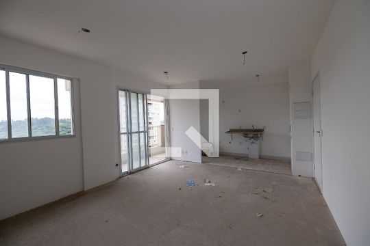 Sala_Cozinha_Suite de apartamento à venda com 1 quarto, 45m² em Bethaville I, Barueri
