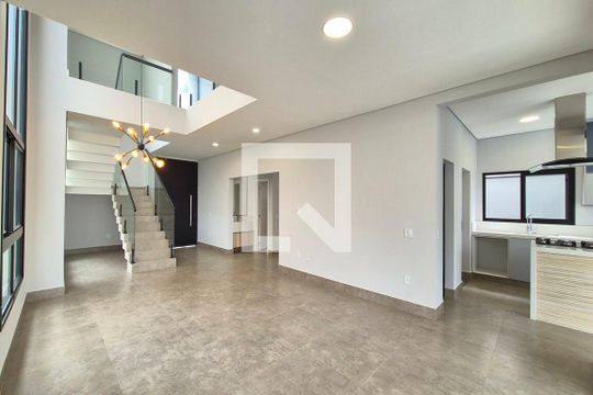 Sala de casa de condomínio à venda com 3 quartos, 280m² em Swiss Park, Campinas