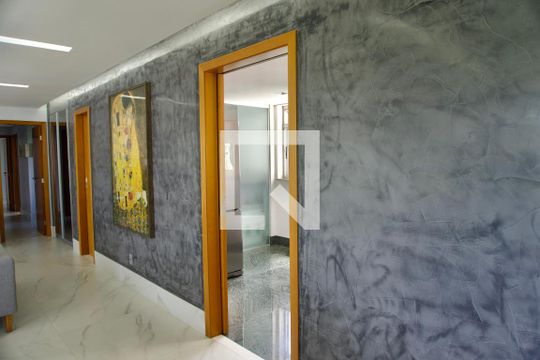 Sala de apartamento à venda com 4 quartos, 136m² em Luxemburgo, Belo Horizonte
