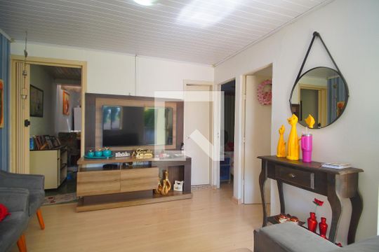 sala de casa à venda com 3 quartos, 100m² em Feitoria Seller, São Leopoldo