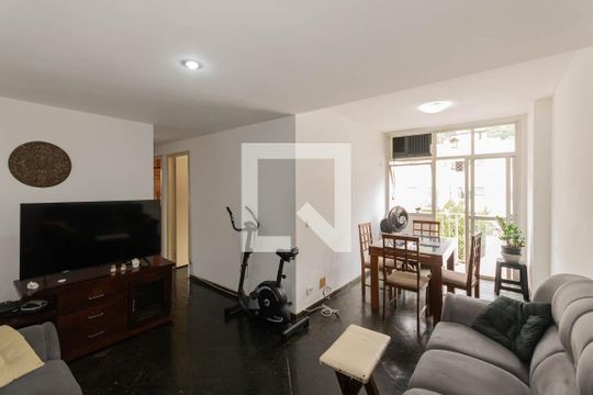 Sala de apartamento à venda com 3 quartos, 73m² em Riachuelo, Rio de Janeiro