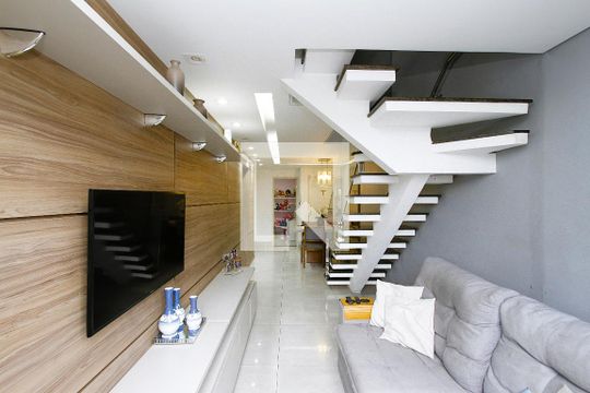 Sala de apartamento à venda com 3 quartos, 132m² em Santa Maria, Belo Horizonte