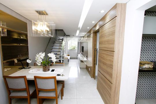 Sala de apartamento à venda com 3 quartos, 132m² em Santa Maria, Belo Horizonte