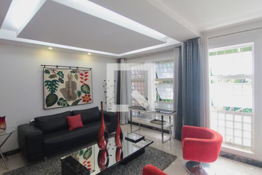 Sala de Estar de casa à venda com 5 quartos, 415m² em Copacabana, Belo Horizonte
