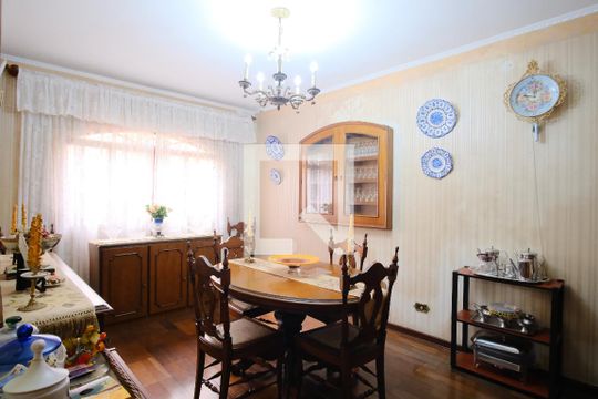 Sala de Jantar de casa à venda com 4 quartos, 290m² em Vila Gomes Cardim, São Paulo