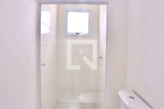 Banheiro de kitnet/studio para alugar com 1 quarto, 26m² em Belenzinho, São Paulo
