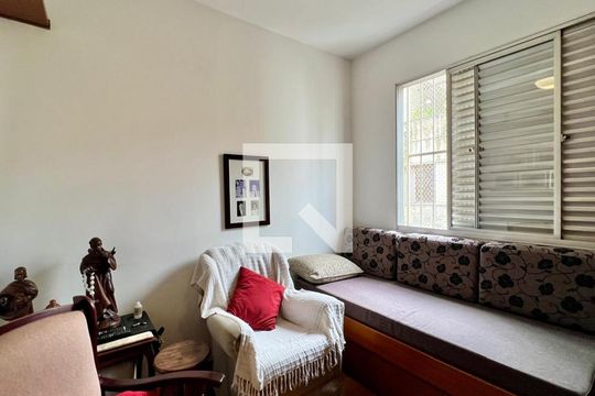 quarto  de apartamento à venda com 4 quartos, 120m² em Santo Agostinho, Belo Horizonte