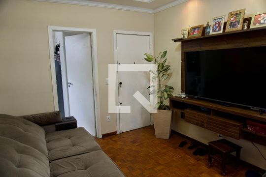 Sala de apartamento à venda com 4 quartos, 140m² em Cinquentenario, Belo Horizonte