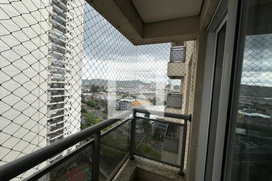 Varanda da Sala de apartamento para alugar com 1 quarto, 49m² em Alphaville Industrial, Barueri