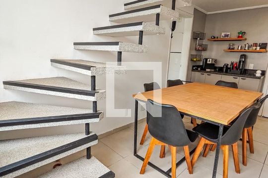 Sala de jantar de apartamento à venda com 2 quartos, 91m² em Parque Sao Vicente, Santo André