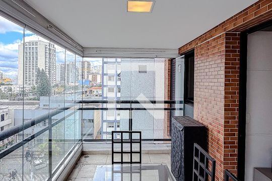 Varanda da Sala de kitnet/studio à venda com 1 quarto, 34m² em Vila Mariana, São Paulo