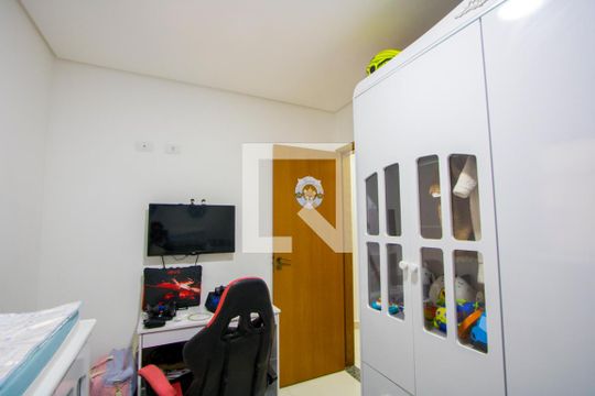 Quarto de apartamento à venda com 2 quartos, 52m² em Jardim Progresso, Santo André