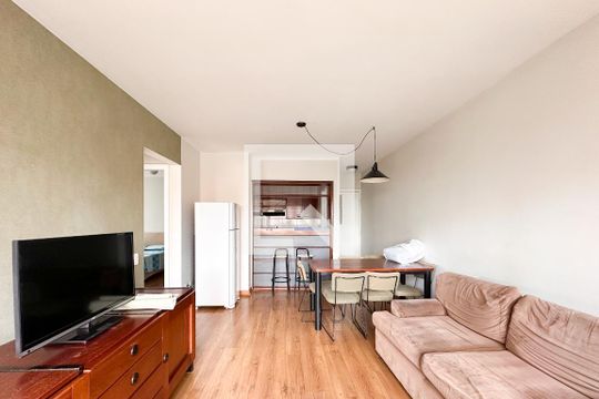 Sala de apartamento para alugar com 2 quartos, 45m² em Centro, São Bernardo do Campo