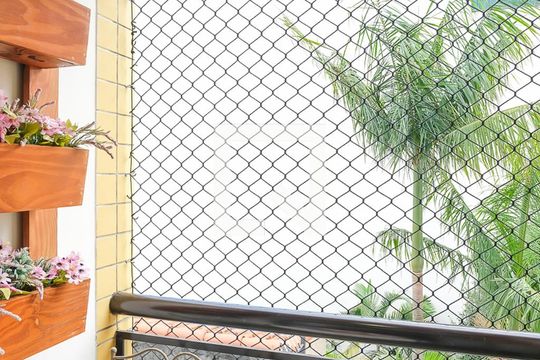 Varanda da sala de apartamento à venda com 2 quartos, 74m² em Santa Paula, São Caetano do Sul