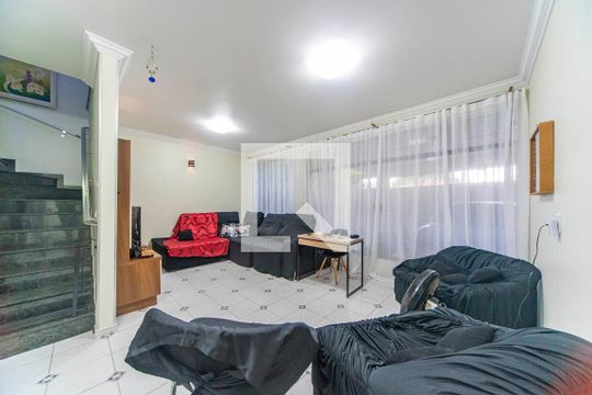 Sala de casa à venda com 4 quartos, 204m² em Vila América, Santo André