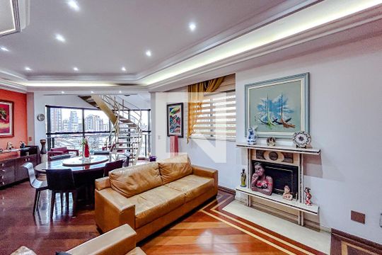 Sala de apartamento à venda com 4 quartos, 330m² em Vila Gomes Cardim, São Paulo