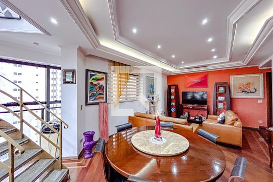 Sala de Jantar de apartamento à venda com 4 quartos, 330m² em Vila Gomes Cardim, São Paulo
